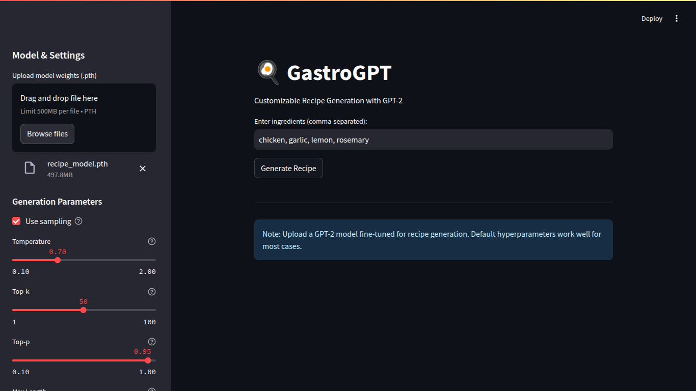 GastroGPT